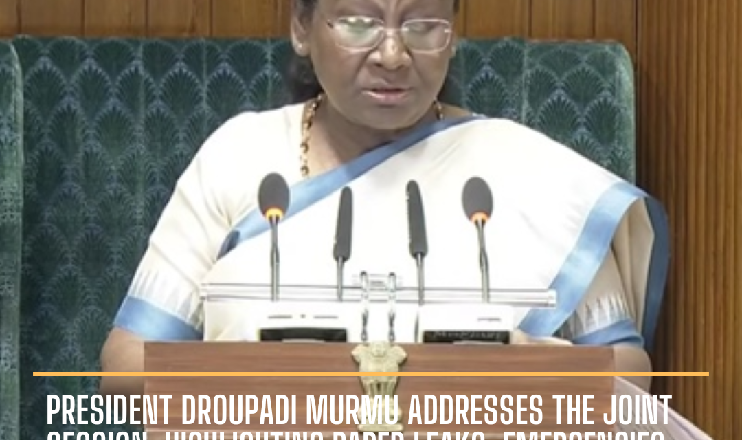President Droupadi Murmu addressed numerous issues in the 18th Parliament, applauding Prime Minister Narendra Modi's administration.