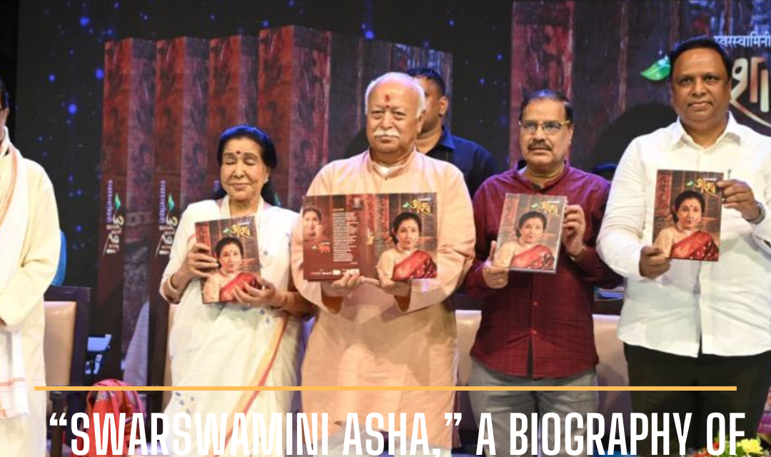 Sonu Nigam washed Asha Bhosle's feet as a show of respect during the biography launch ceremony.