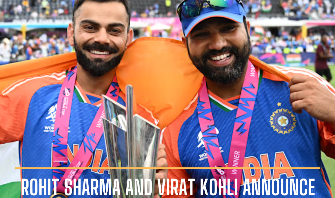 The cricket world was stunned by the retirement announcements of King Kohli and Hitman Rohit.