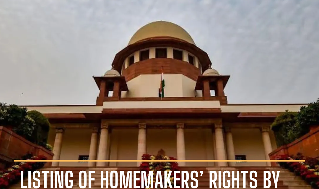 The Supreme Court also underlined the duties of a married man and ruled that all women, have the right to demand maintenance.