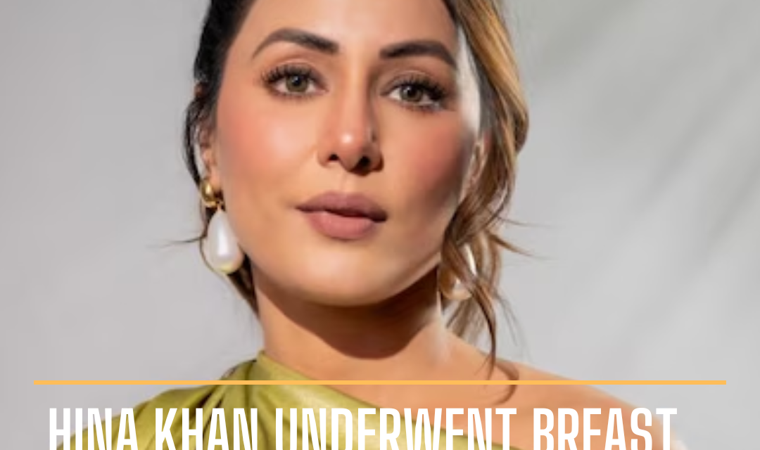 Hina Khan, a television actress who was diagnosed with stage 3 breast cancer, has had surgery.