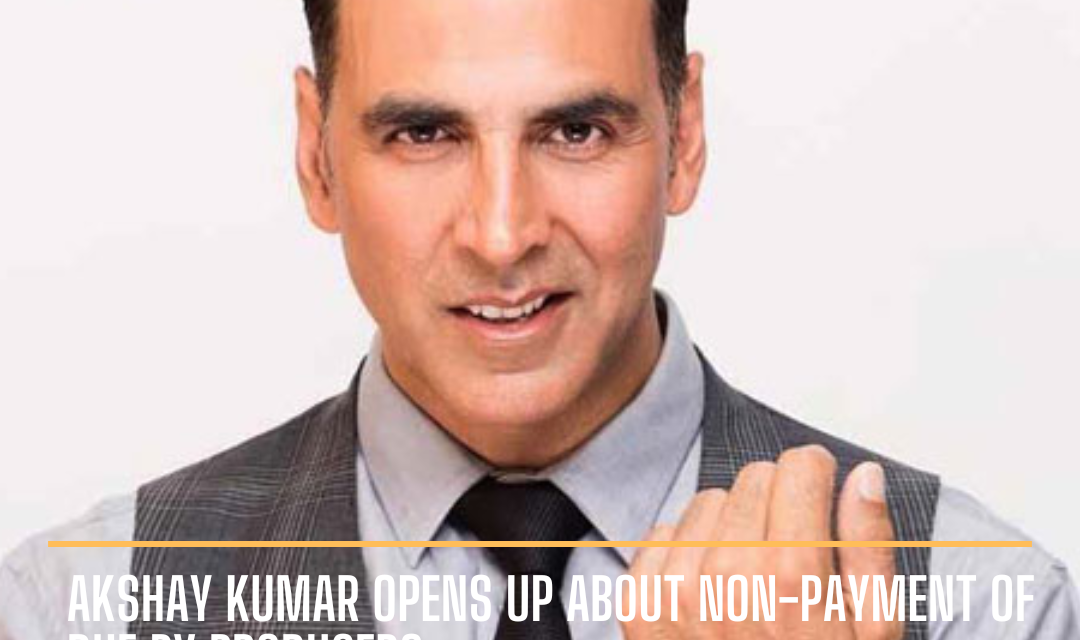 Akshay Kumar, who awaits the release of his upcoming film “Khel Khel Mein,” recalls being financially “cheated” in his career.