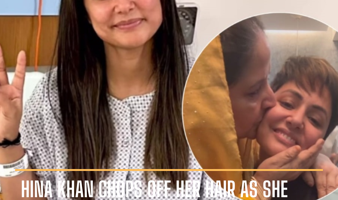 In an inspiring Instagram video, Hina Khan demonstrated her "warrior" status by shaving off her hair while undergoing chemotherapy.