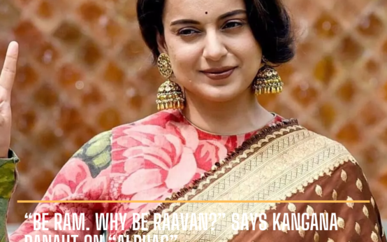 Kangana Ranaut recently spoke on the term “Alpha male” gaining more attention.