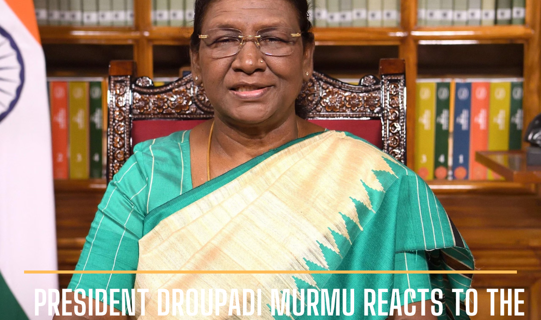 The President voices her deep dismay and horror regarding the brutal rape and murder of a trainee doctor in Kolkata.