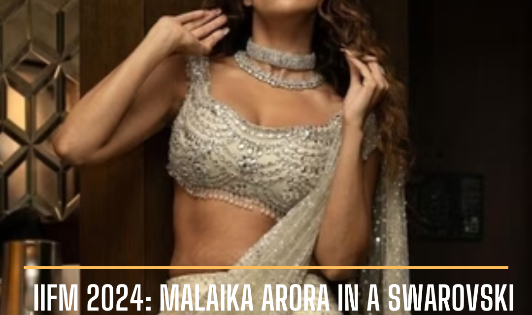 Malaika Arora looked ethereal in a Manish Malhotra saree while visiting the Indian Film Festival of Melbourne (IFFM) 2024.