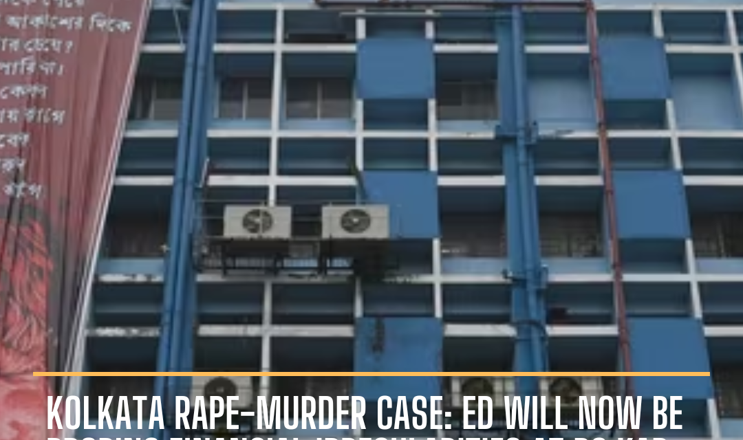 The ED filed a money laundering case to investigate the suspected financial irregularities at the RG Kar Medical College and Hospital.