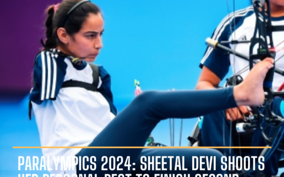 Sheetal Devi shot 703 out of 720, an incredible score above the world record.