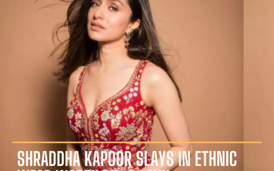 Shraddha Kapoor has been catching people's attention with her fashion choices, which have largely involved her wearing red clothes.