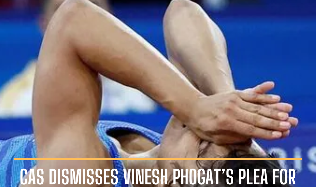 Vinesh Phogat's request for an Olympic silver medal has been denied by the CAS.