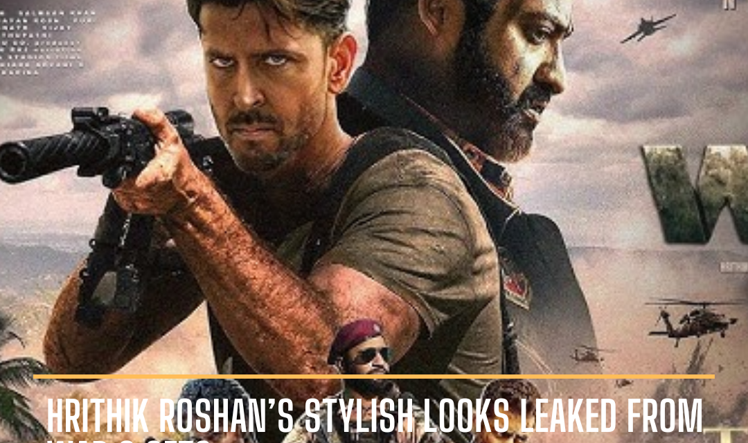 The actor looks uber stylish in a leaked video from Italy, shooting for the second installment of War.