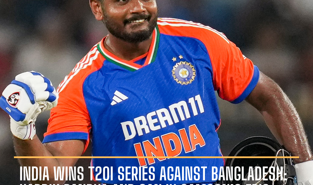 India won the T20I series against Bangladesh with a clean sweep, defeating Bangladesh by 133 runs in the third and final T20I.