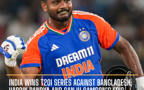 India won the T20I series against Bangladesh with a clean sweep, defeating Bangladesh by 133 runs in the third and final T20I.