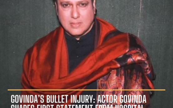 Govinda was accidently hit by a bullet in his leg with his revolver this morning, October 1.