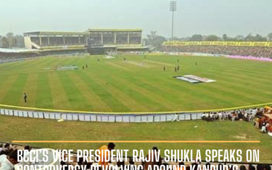 Rajiv Shukla reminded that Kanpur’s stadium had never witnessed an abandoned match and admitted that the drainage system needs improvement.