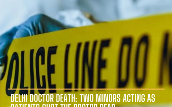 The incident happened at a Kalindi Kunj hospital, where the accused appeared to be juveniles and killed the doctor.