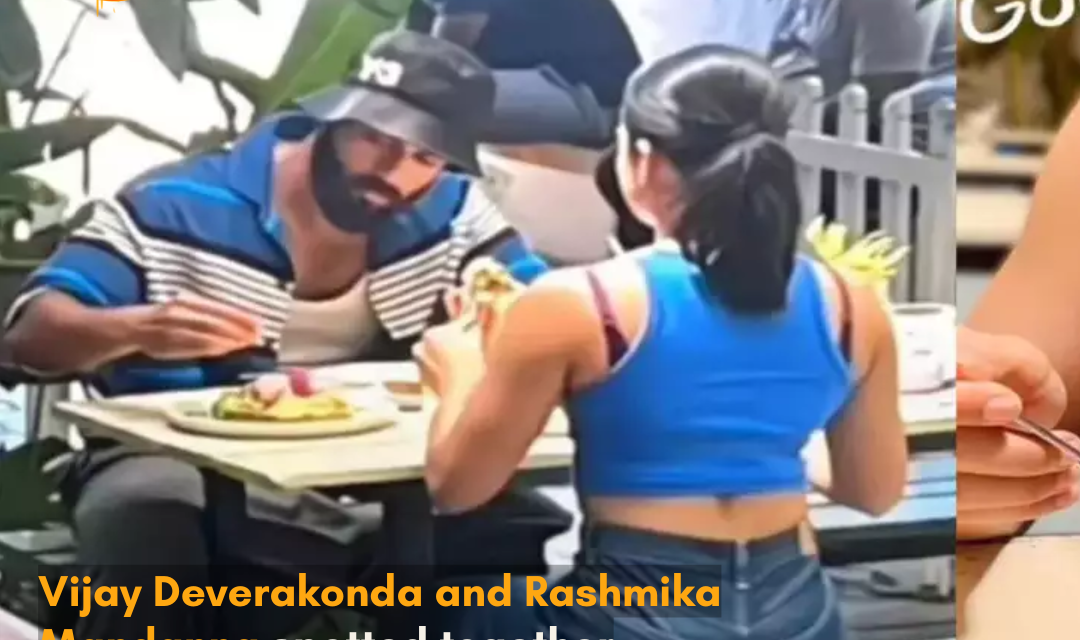 Vijay and Rashmika were seen having lunch together days after Vijay revealed he is not single.