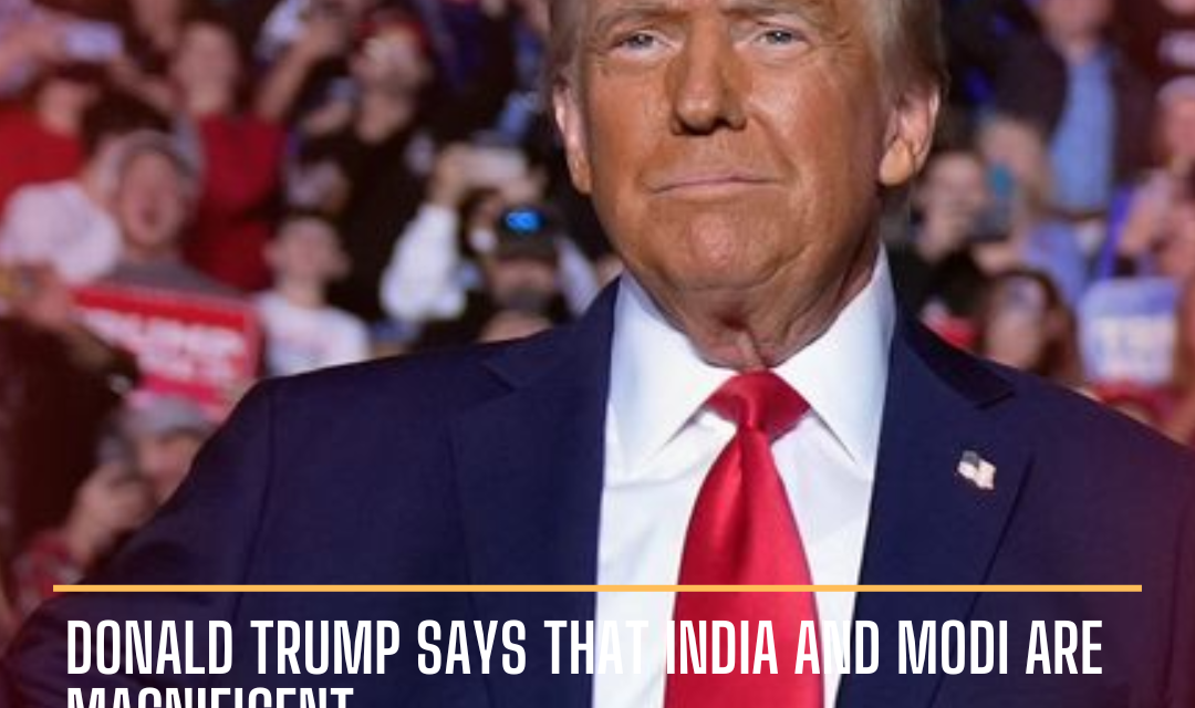 PM Modi congratulated Donald Trump on winning the US presidential elections in 2024.