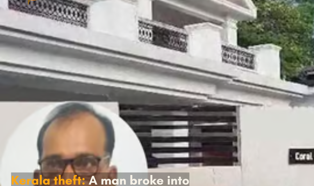 The neighbors were out for a wedding when the theft took place; the police however cracked the case with the help of CCTV footage.