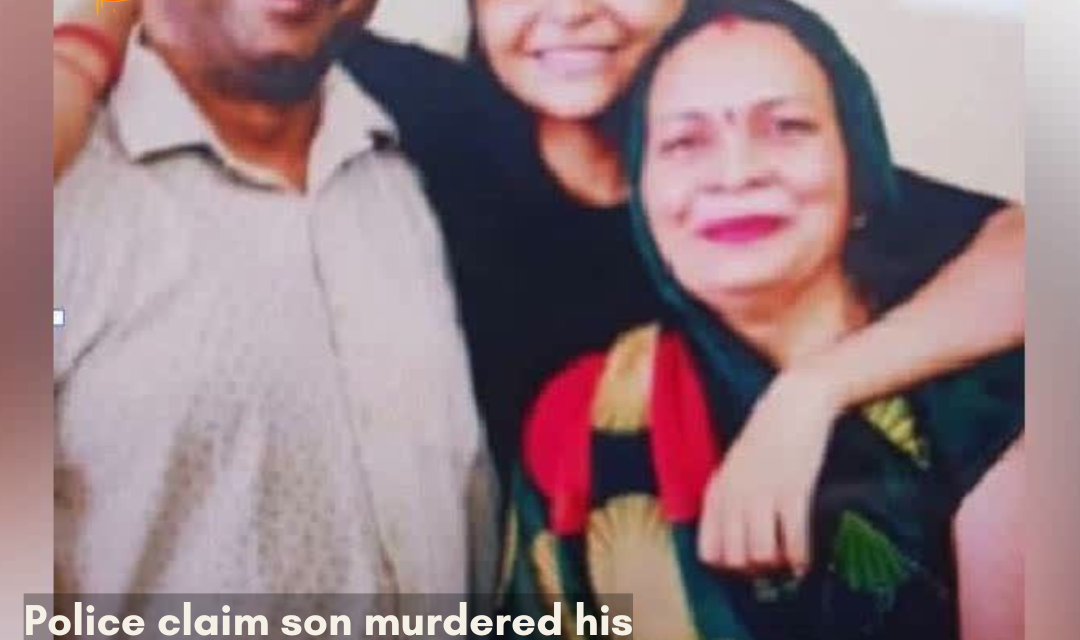 A middle-aged couple and their daughter were brutally killed in Delhi by their son over frequent scolding.