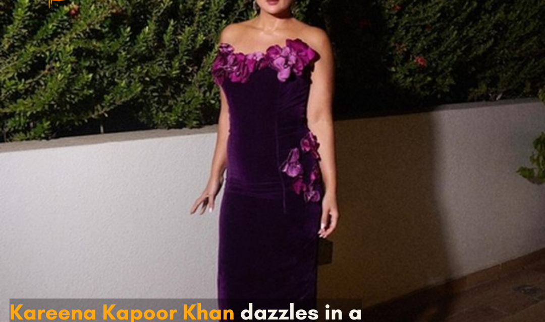 In a stunning Oscar de la Renta gown, Kareena Kapoor Khan looked iconic, oozing style and glamor.