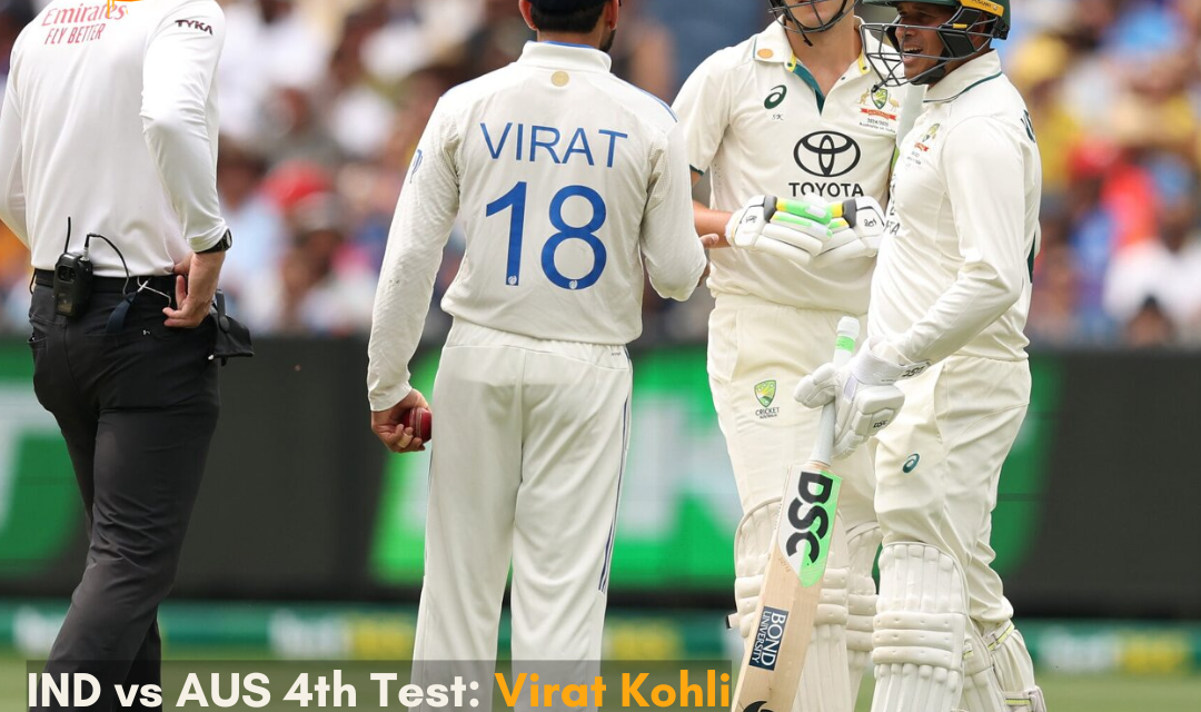 Following the shoulder-bump incident with Sam Konstas, Kohli was punished by ICC during the opening day of the MCG Test.