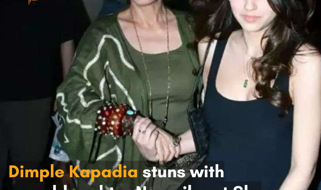 Dimple Kapadia spotted at Sky Force’s screening last night chose a simple green look. The actor’s laidback look oozed elegance.