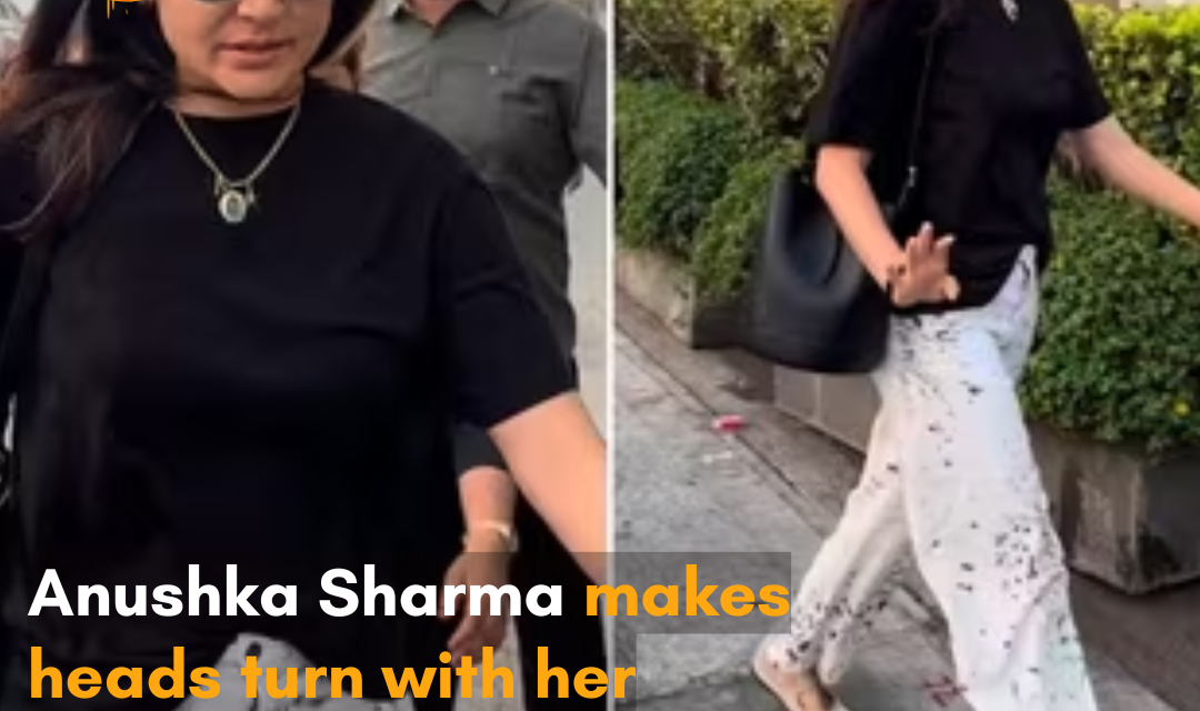 Anushka and Virat were recently spotted leaving for Alibaug. She rocked leopard-print jeans and inspired everyone with her fashion choices.
