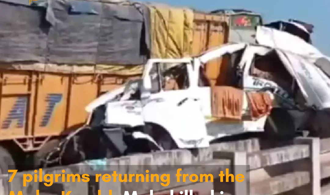 The incident happened near MP’s Jabalpur, where the horrific collision killed seven people.