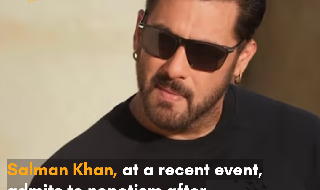 Salman Khan recently launched nephew Ayaan Agnihotri’s new song in Dubai and spoke about nepotism.