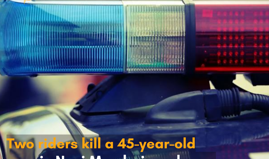 A man was killed in a road rage in Navi Mumbai by two unidentified riders on a two-wheeler.