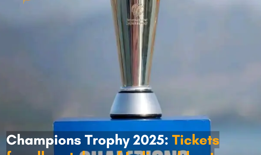 The tickets for all India matches sold out within minutes of online sale.