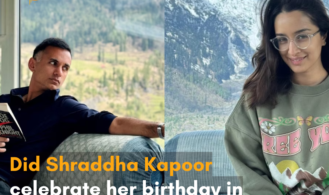 The pictures the actress shared on social media of her 38th birthday gave glimpses of Rahul Mody.
