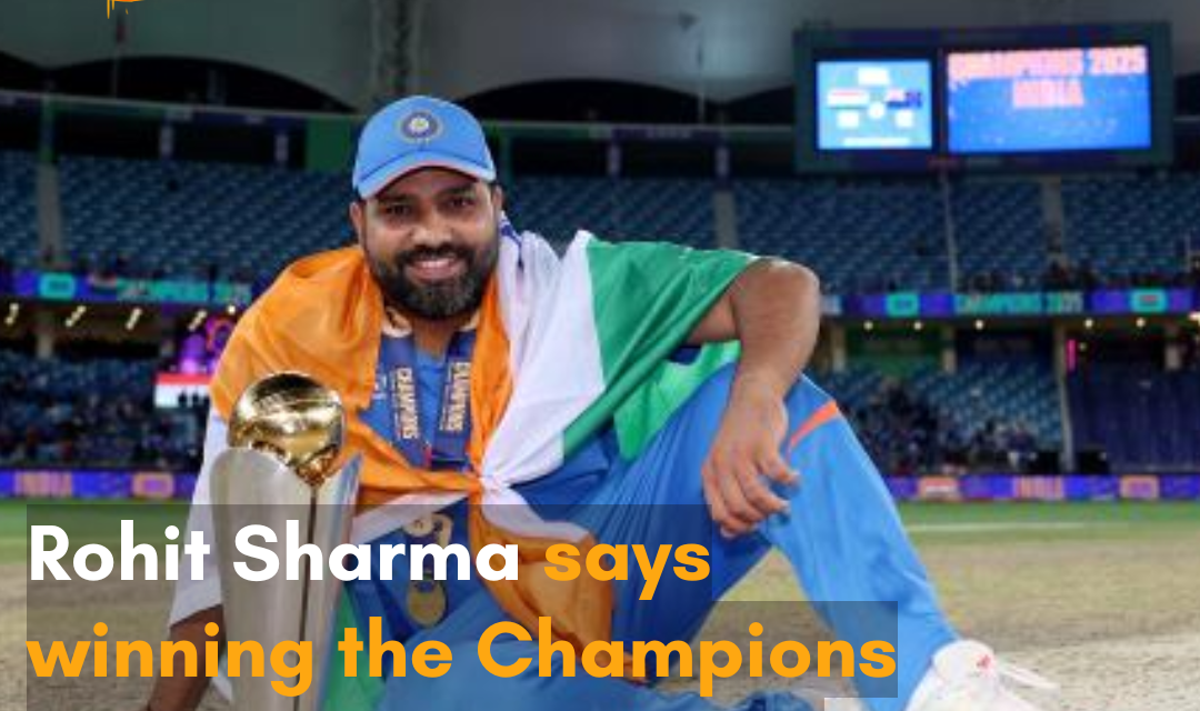 Though the India captain prioritises the 50-over World Cup, he admits that winning the Champions Trophy 2025 is “no less.”