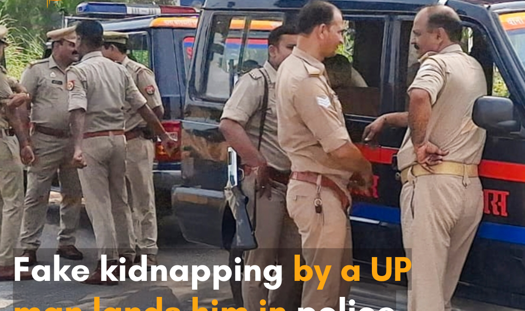 A man from Uttar Pradesh, 28, faked his kidnapping; however, the police detected his location in Pune.