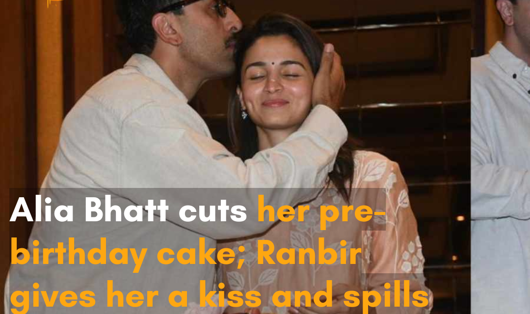 Ahead of Alia Bhatt’s 32nd birthday, she cut a cake in the presence of her husband Ranbir Kapoor and the paparazzi. They also spilt beans on their upcoming projects.
