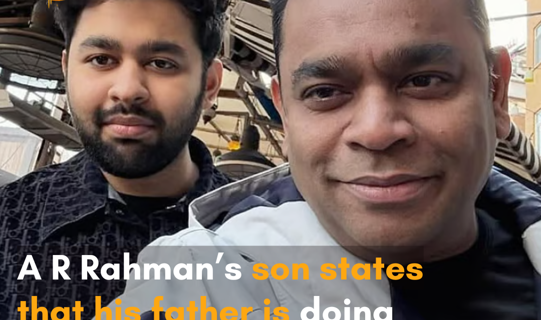 It was reported that A R Rahman was hospitalised in Chennai to undergo a few tests.