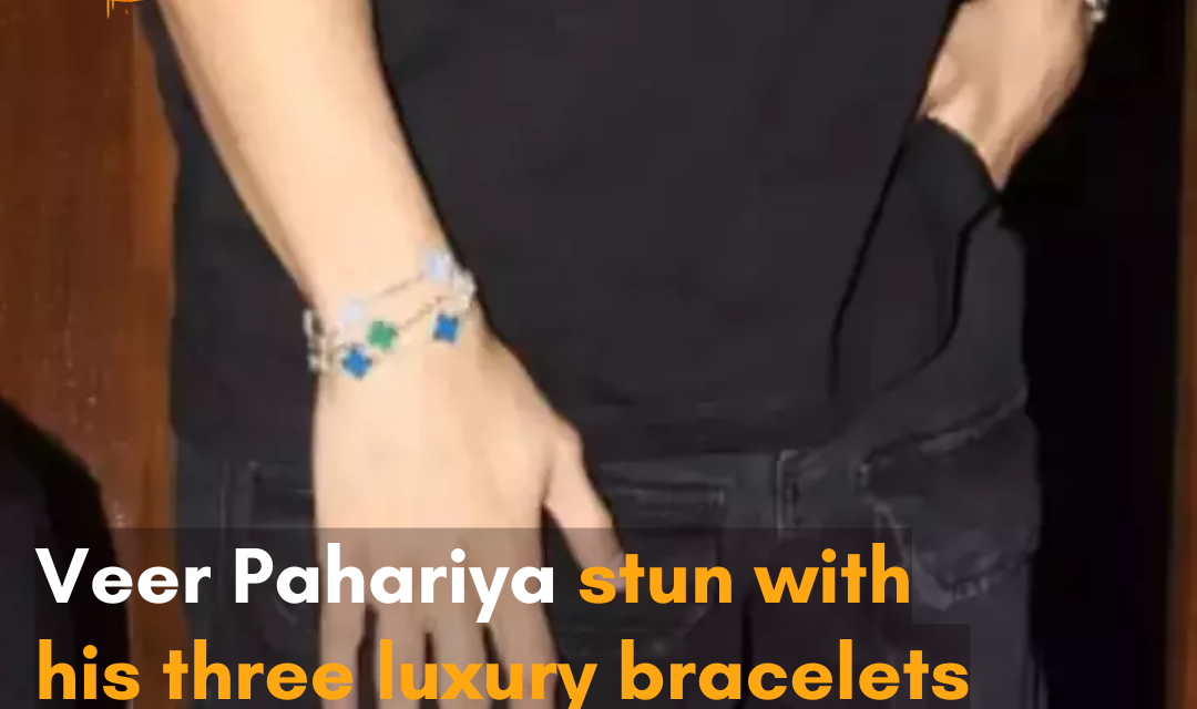 An influencer trolled the actor for wearing three bracelets; Veer Pahariya reacted.
