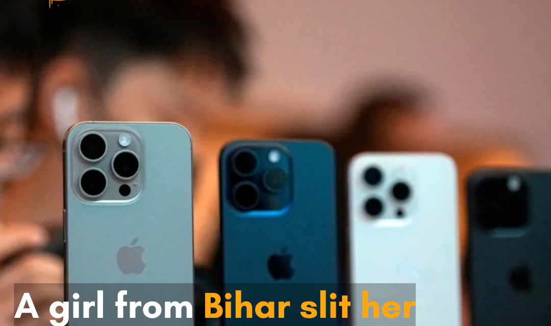 The girl demanded an Apple iPhone so she could speak with her partner, but her parents denied it; she then slit her wrist.