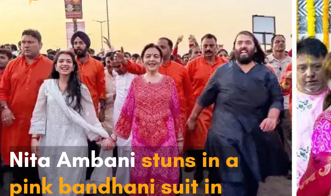 Anant Ambani in Dwarka completed his padyatra on Ram Navami.