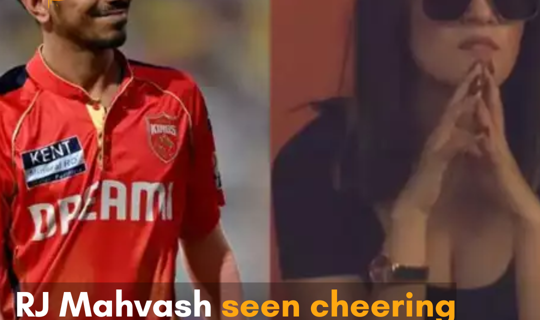 During the IPL 2025 match held on Sunday, RJ Mahvash clapped and cheered for Chahal.