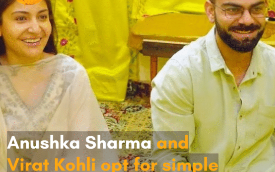 Anushka and Virat travelled to Vrindavan after he announced his Test retirement, wearing simple outfits to seek blessings.