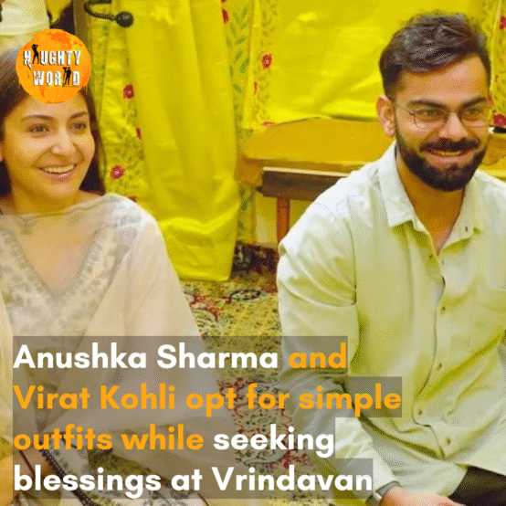 Anushka and Virat travelled to Vrindavan after he announced his Test retirement, wearing simple outfits to seek blessings.