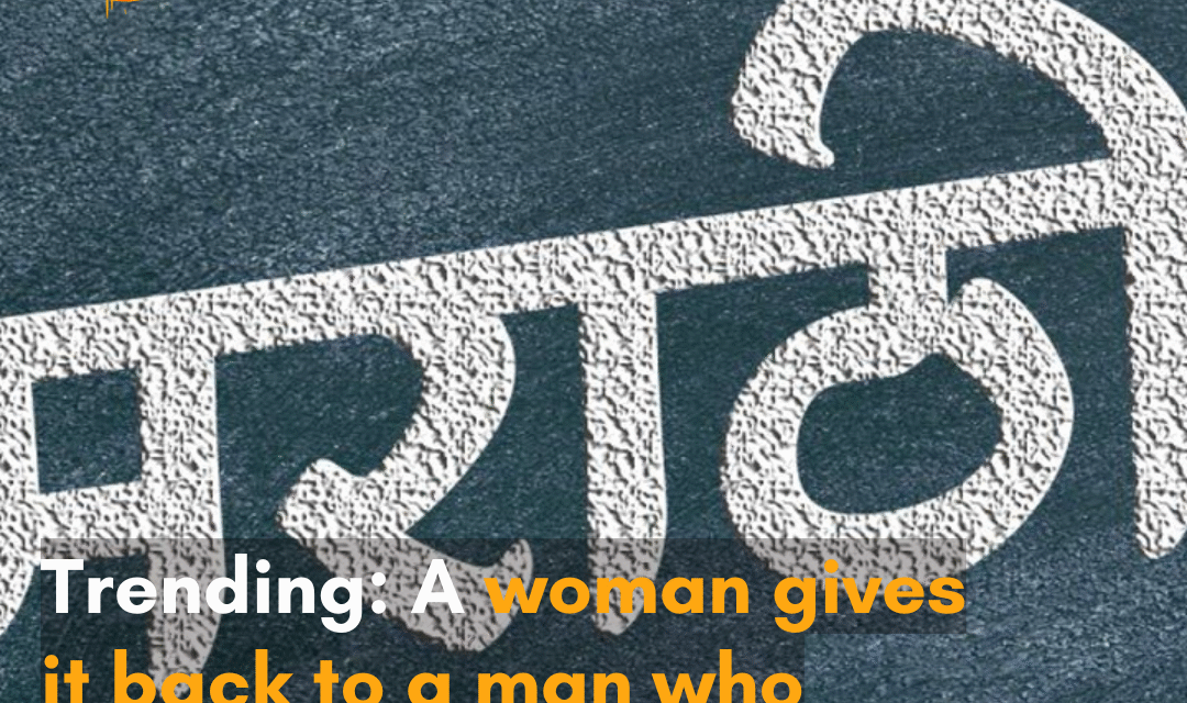 The woman schools the language warrior, who questioned how she stays in Maharashtra without knowing Marathi.