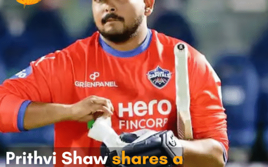 Prithvi Shaw on his Instagram Story shared a cryptic 3-word note.