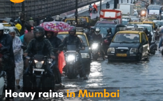 Landslides, tree falls, and wall collapses amid heavy Mumbai rains have caused massive damage.