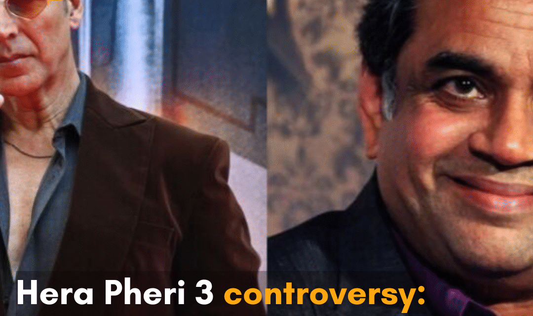 At the Housefull 5 trailer launch, Akshay backed Paresh Rawal when asked about the latter leaving the film.