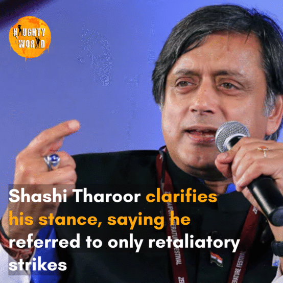 After getting criticism from within his party, Tharoor clarified he wasn’t referring to previous wars but only to retaliatory strikes after recent terror attacks.