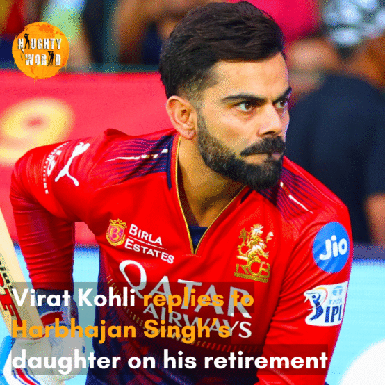 Harbhajan Singh said that his daughter, Hinaya, texted Kohli asking for the reasons behind his retirement.