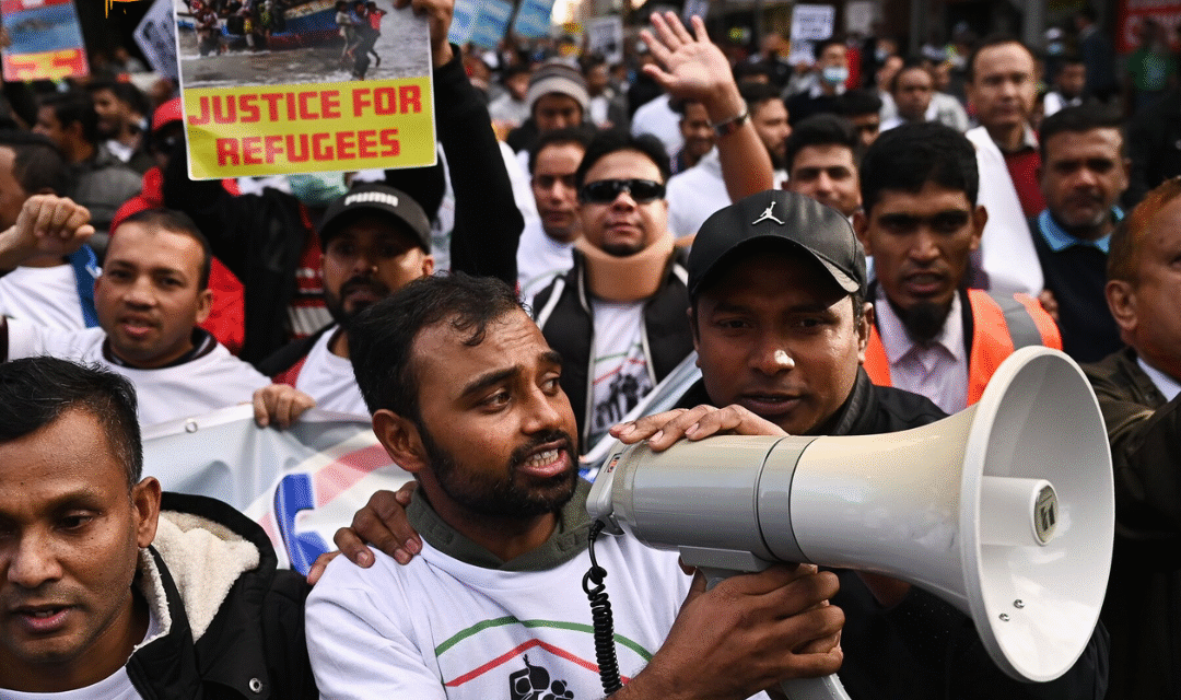 An Australian MAGA fan rants on mass immigration